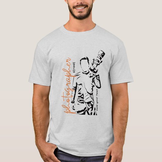 T - Shirt für personalisierte Kamerasysteme (Vorderseite)