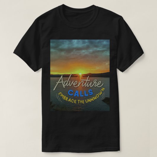 T - Shirt für personalisierte Reise- und Entdeckun (Design vorne)