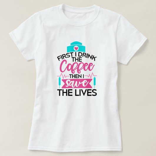 T - Shirt für Pflege (Design vorne)