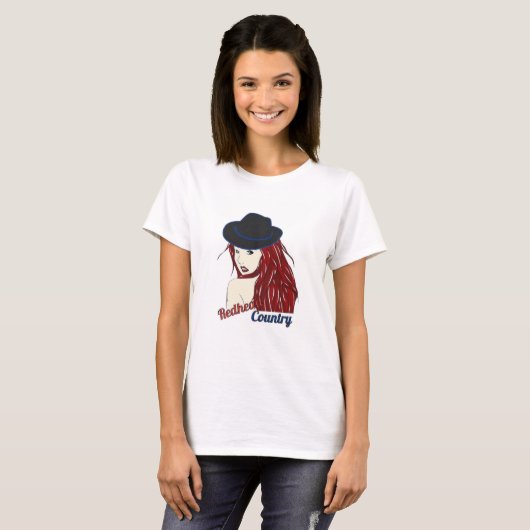 T - Shirt für Redhead (Vorne ganz)