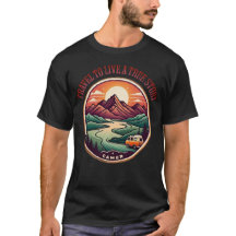 T-Shirt für Reisen in der wirklichen Geschichte —