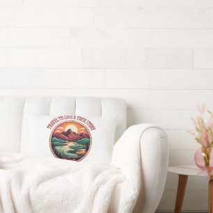 T-Shirt für Reisen in der wirklichen Geschichte —  Lendenkissen