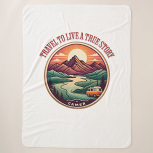 T-Shirt für Reisen in der wirklichen Geschichte —  Sherpadecke