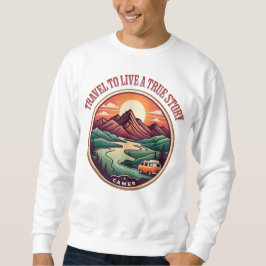 T-Shirt für Reisen in der wirklichen Geschichte —  Sweatshirt