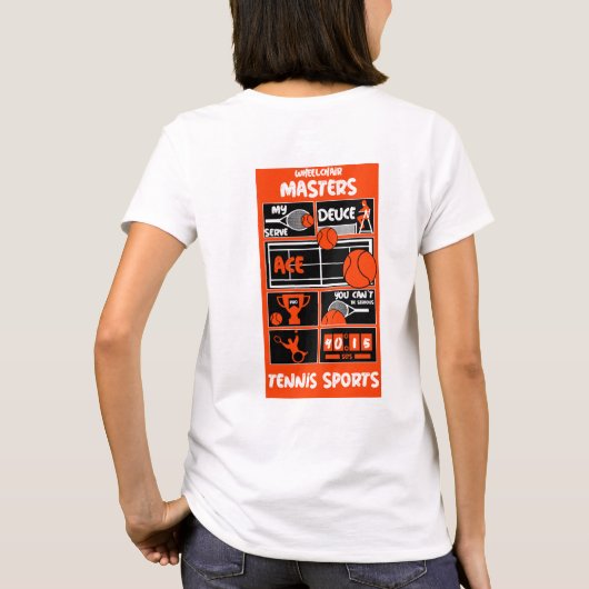 T - Shirt für Rollstuhlfahrer (Rückseite)