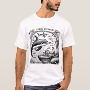 T - Shirt für Schiffsingenieur
