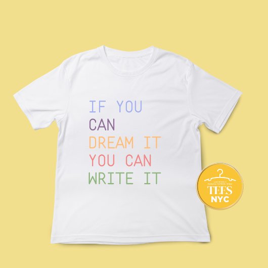 T - Shirt für Schriftsteller inspiriert