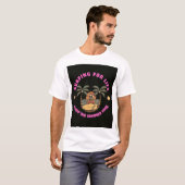 T - Shirt für Sie: "Bleibe (Vorne ganz)