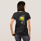 T-Shirt für Softball-Mütter (Schwarz voll)