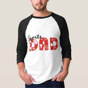 T - Shirt für sportliche Vater