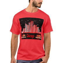 T - Shirt für Stadtplanung in Chicago