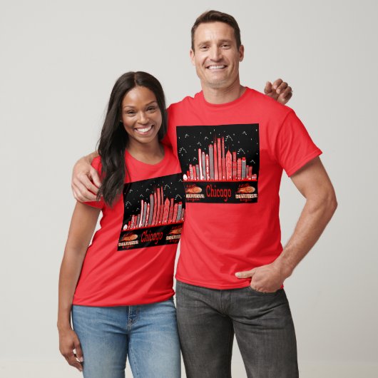 T - Shirt für Stadtplanung in Chicago (Unisex)
