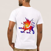 T - Shirt für Stammfarbdrache (Rückseite)