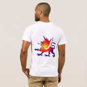 T - Shirt für Stammfarbdrache (Schwarz voll)