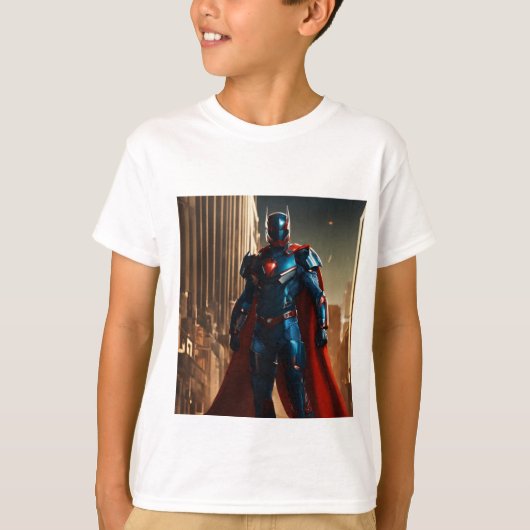 T - Shirt für Superhelden-Design (Vorderseite)