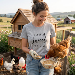 T-Shirt für süße landwirtschaftliche Betriebe Tri-Blend Shirt