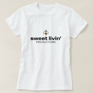 T - Shirt für Sweet Livin-Logos