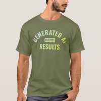 T - Shirt für Textkunst mit einfachem und sauberem