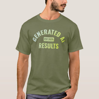 T - Shirt für Textkunst mit einfachem und sauberem