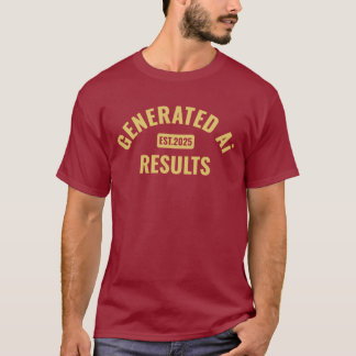 T - Shirt für Textkunst mit einfachem und sauberem