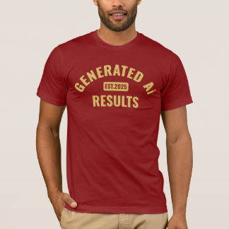 T - Shirt für Textkunst mit einfachem und sauberem