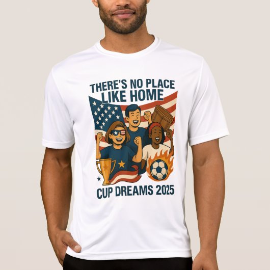 T-Shirt für US-Fans (Vorderseite)