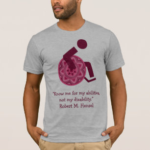 T SHIRT FÜR VERSABTE PERSONEN TAG ODER ZERAMONIE