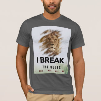 T - Shirt für vertrauliche und muffe Typografie