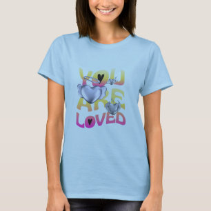 T-Shirt für verzauberte Herzgrafiken