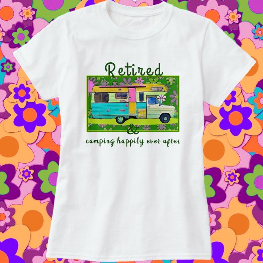 T - Shirt für Vintage Campingzulieferer