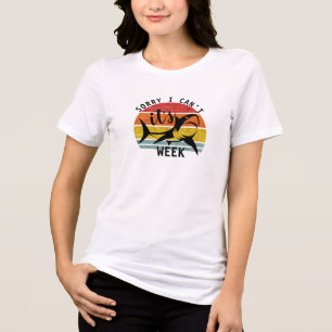 T-Shirt für Vintage Haiangriffe - Retro-Surf-Shirt Tri-Blend Shirt