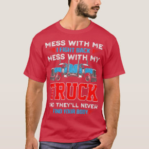 T-Shirt für Vintage LKW-Fahrer