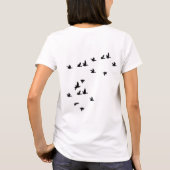 T - Shirt für Vogelarten (Rückseite)