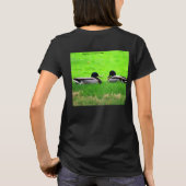 T - Shirt für weibliche Enten (Rückseite)