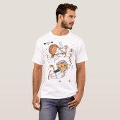 T - Shirt für Weltraumtiere (Vorne ganz)