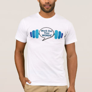 T - Shirt für Worte ausarbeiten