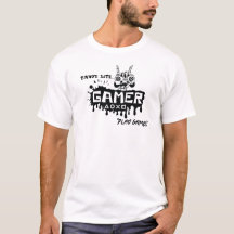 T - Shirt Gamer, Custom T - Shirt.