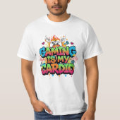 T-Shirt gamer quote (Vorderseite)