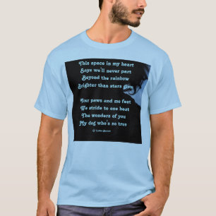 T - Shirt Gedicht Dog Ode von Ladee Basset