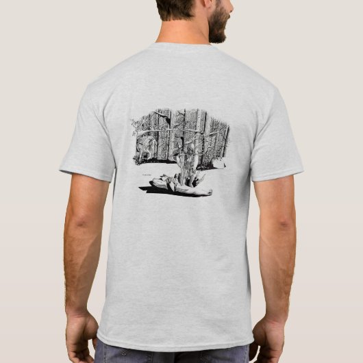 T - Shirt - gefallener Kamerad (Rückseite)