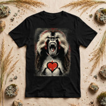 T-Shirt Gelada-Pavian