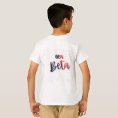 T-Shirt Gen Beta (Schwarz voll)