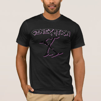 T - SHIRT GENERATION X 80ER HAARBANDS