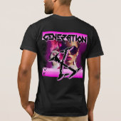 T - SHIRT GENERATION X 80ER NEW WAVE (Rückseite)