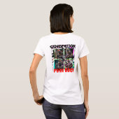T - SHIRT-GENERATION X PUNKROCK T-Shirt (Schwarz voll)