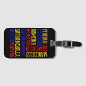 T - Shirt Gepäckanhänger (Vorderseite (Horizontal))