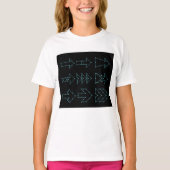 T - Shirt gepunktete Pfeile (Vorderseite)