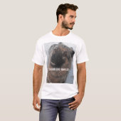 T - Shirt German Shepherd Hunde Do Smile (Vorne ganz)