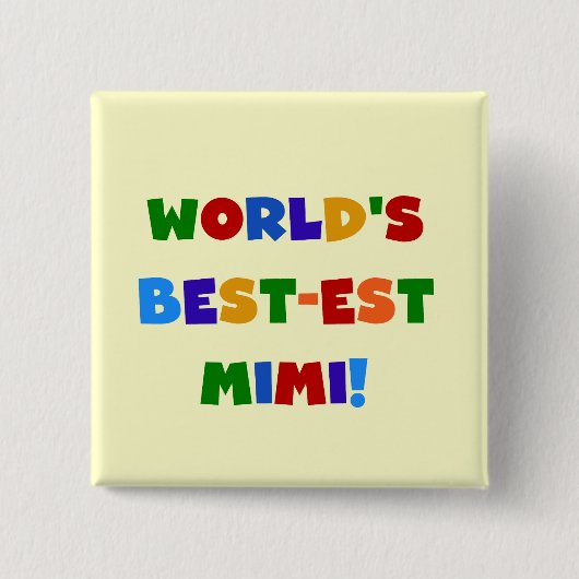 T - Shirt-Geschenke des Gut-est der Welt helle Button (Vorderseite)