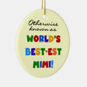 T - Shirt-Geschenke des Gut-est der Welt helle Keramikornament (Rechts)